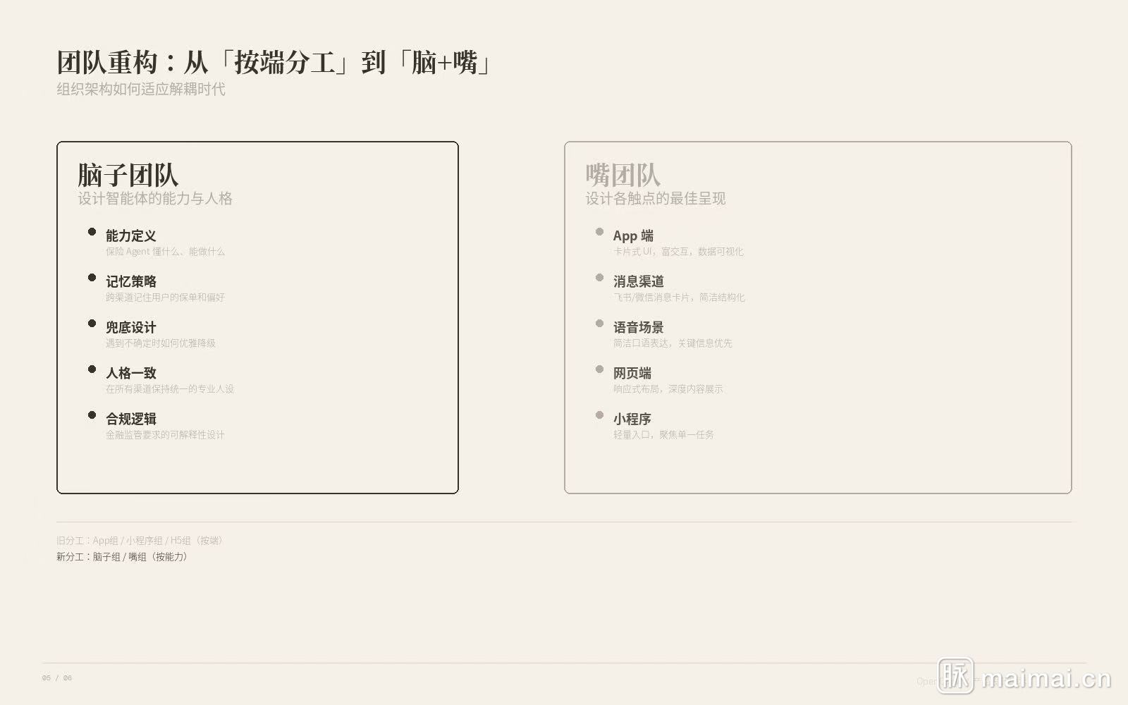 解耦后的产品形态